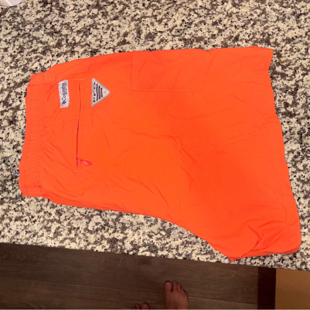 Columbia Men's Swim Trunks - Bright Orange